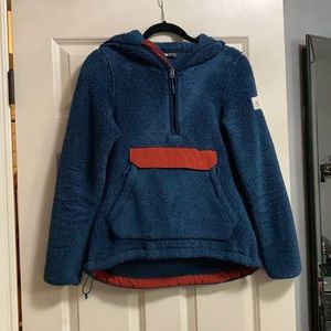 North Face Fuzzy sweater